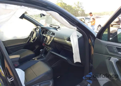 2021 Volkswagen Tiguan 2.0T Se/2.0T Se R-Line Black/2.0T Sel из США, поврежденный, VIN 3VV2B7AX7MM024324